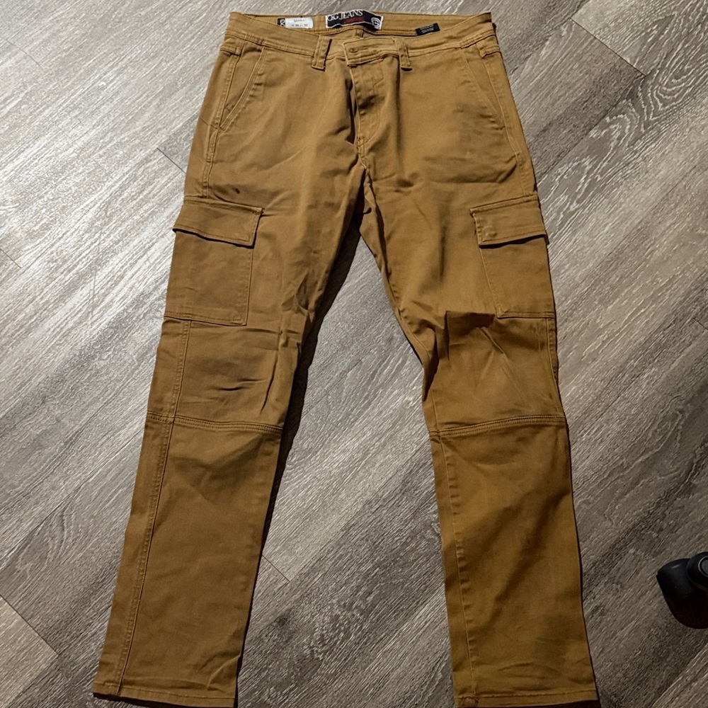 Men's Tan Cargo Pants